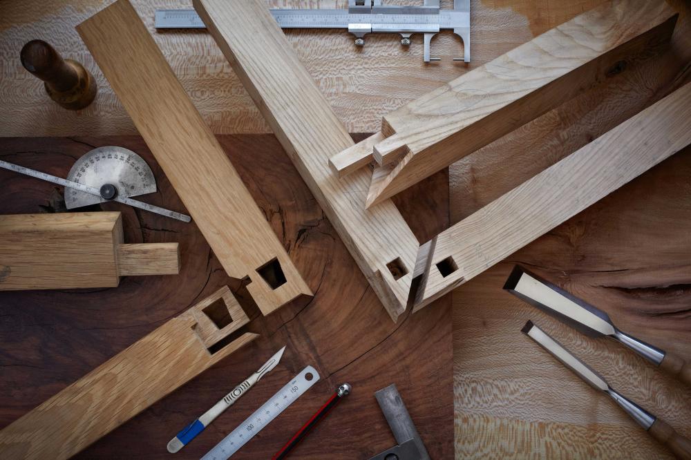 coin en bois